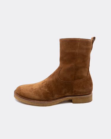 Officine Creative | MINEDENIM "Suede Side Zip Boots"