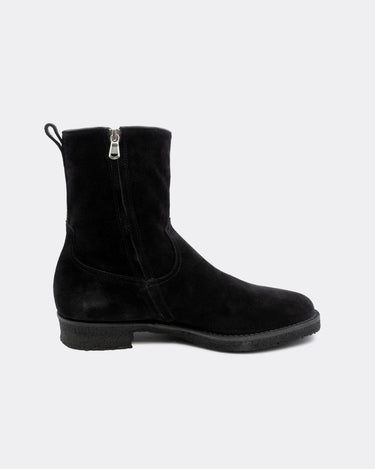 Officine Creative | MINEDENIM "Suede Side Zip Boots"