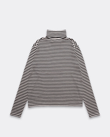 L.G.Border Turtle Neck L/S Pullover