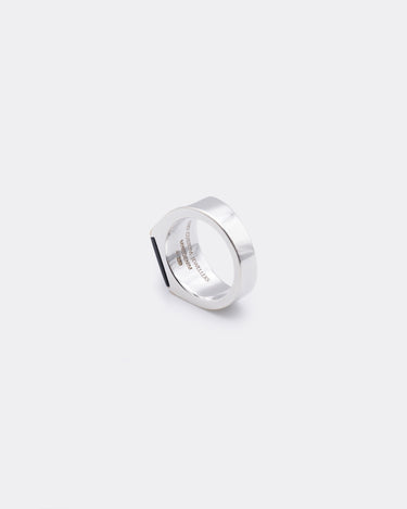 Square Onyx Signet Ring by END
