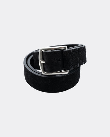 Thick Velour Blade-tip Studs Belt