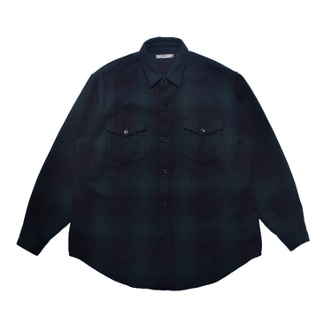 Wool Flannel Ombre Work SH