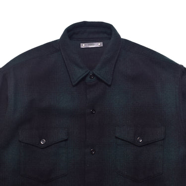 Wool Flannel Ombre Work SH