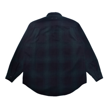 Wool Flannel Ombre Work SH