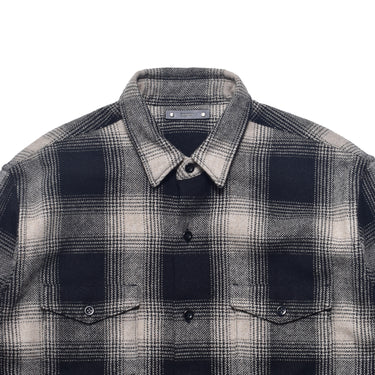 Wool Flannel Ombre Work SH