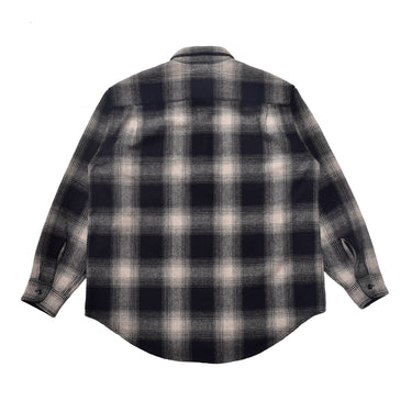 Wool Flannel Ombre Work SH