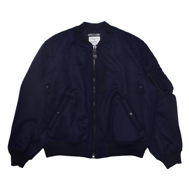 Wool Meiton Bomber JKT