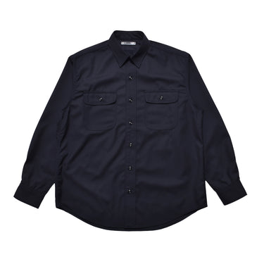 PE.Wool Gabardine Work SH
