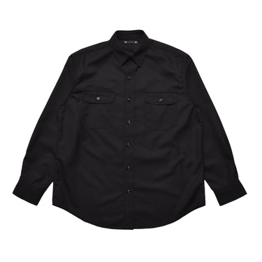PE.Wool Gabardine Work SH