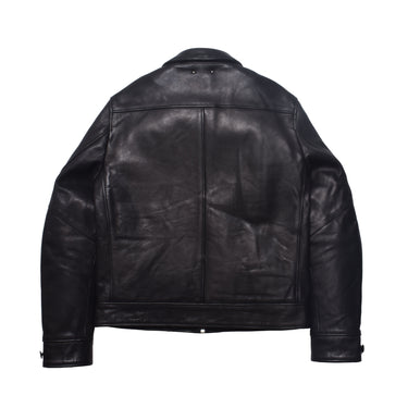 Leather Zipup JKT – MINEDENIM Leather Zipup JKT – MINEDENIM