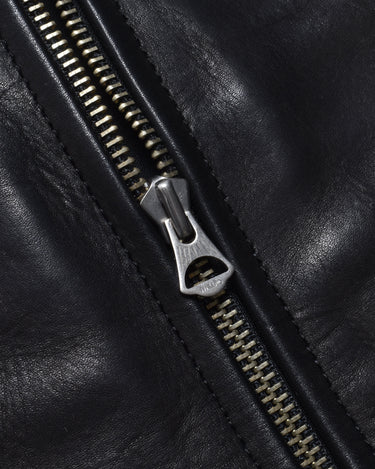 Leather Zipup JKT