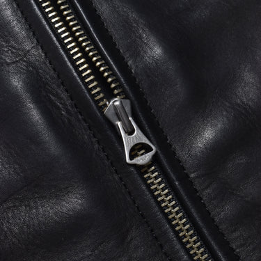 Leather Zipup JKT – MINEDENIM