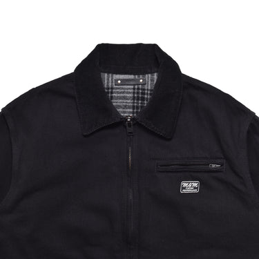 M&M × MINEDENIM Black Denim Detroit Jacket