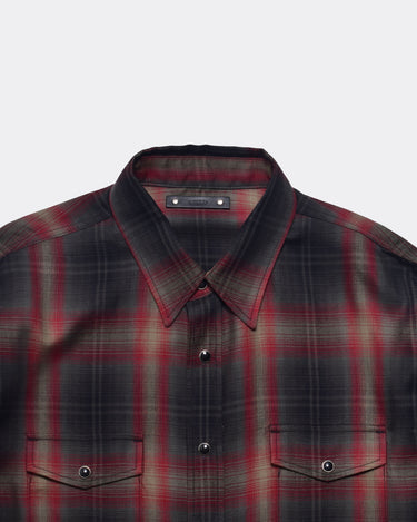 R.Plaid Western SH
