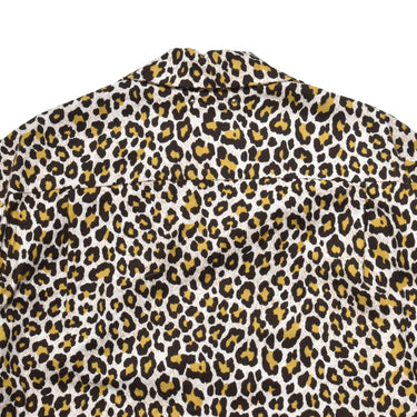 Leopard Print Flannel S.S Open Collar SH – MINEDENIM