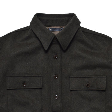 Wool Light Melton Pullover SH