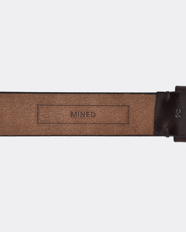 Bridle Leather Officer Belt