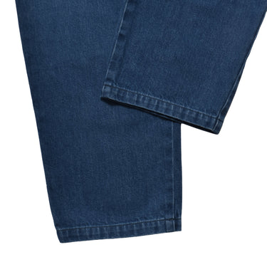 Washed Denim Tucked TRS – MINEDENIM