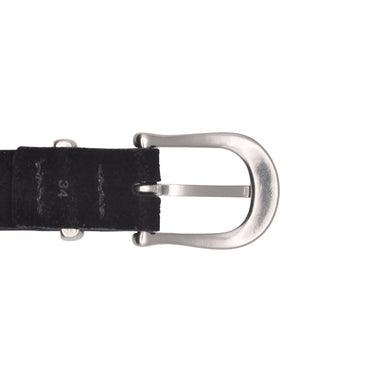Suede Leather Studs Belt – MINEDENIM