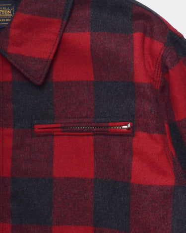 PENDLETON W.Plaid Zipup Work JKT