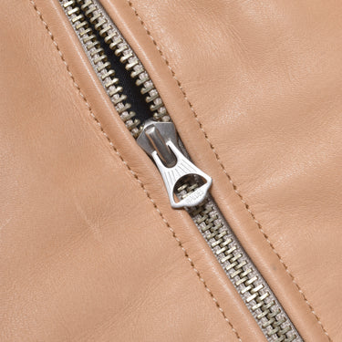 Leather Zipup JKT – MINEDENIM