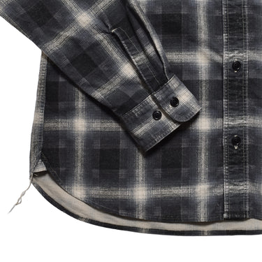 Plaid Print Flannel Work SH – MINEDENIM