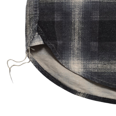 Plaid Print Flannel Work SH – MINEDENIM