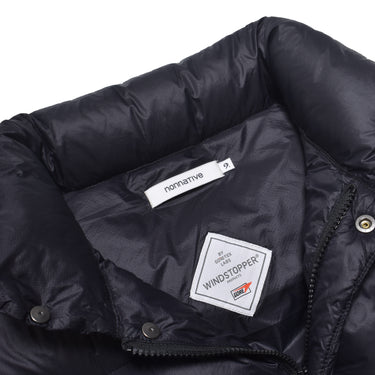 MINEDENIM × nonnative EXPLORER DOWN VEST NYLON MINI RIPSTOP WITH WINDS