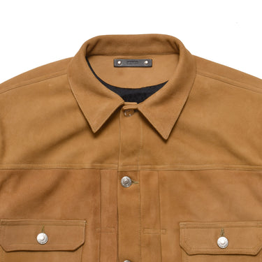 Sheep Suede Trucker JKT