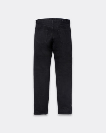 Black Denim Slim Straight Jeans OWS