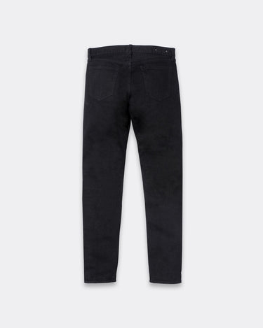 Black S.STR Denim Slim Tapered Jeans OWS