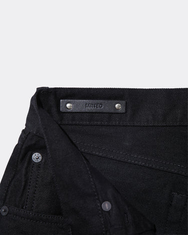 Black S.STR Denim Slim Tapered Jeans OWS