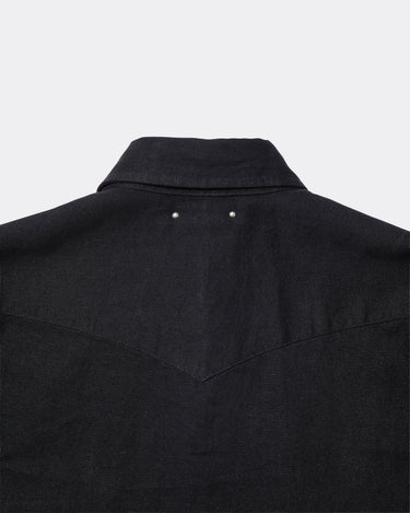 LO.Black Denim Western Shirt