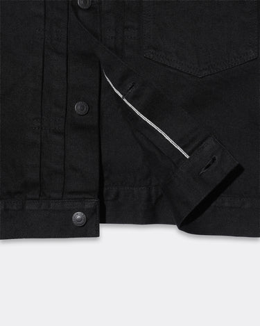 Black Denim Classic Trucker Jacket TYPE-1 OWS