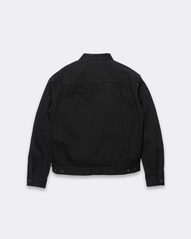 Black Denim Classic Trucker Jacket TYPE-2 OWS