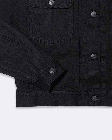 Black Denim Classic Trucker Jacket TYPE-2 OWS