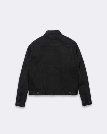 Black Denim Classic Trucker Jacket TYPE-3 OWS