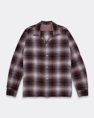 T.Rayon Ombre Open Collar Shirt