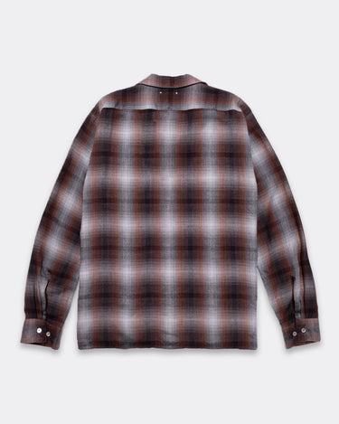 T.Rayon Ombre Open Collar Shirt